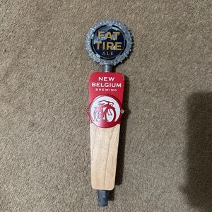 New Belgium Fat Tire Beer Tap Handle